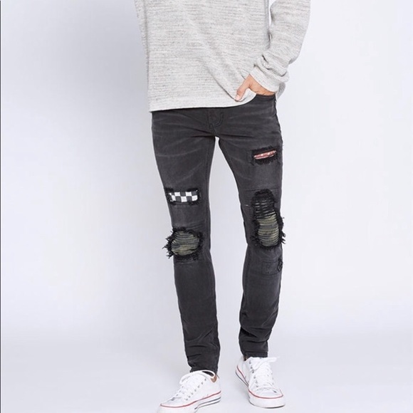 30x32 Pacsun Design Jeans - Picture 2 of 4